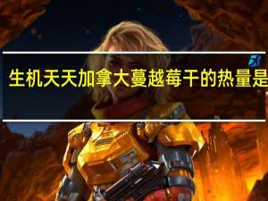 生机天天 加拿大蔓越莓干的热量是多少