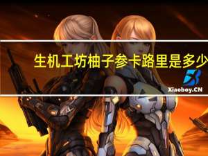 生机工坊 柚子参卡路里是多少