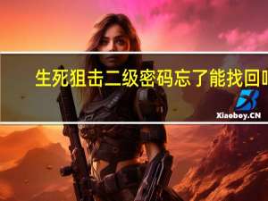 生死狙击二级密码忘了能找回吗（生死狙击2级密码忘了怎么办）