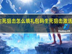 生死狙击怎么填礼包码 生死狙击激活码大全