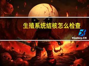生殖系统结核怎么检查（生殖器结核）