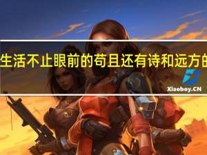 生活不止眼前的苟且还有诗和远方的作文（生活不止眼前的苟且 还有诗和远方）