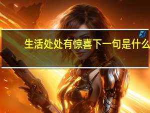 生活处处有惊喜下一句是什么