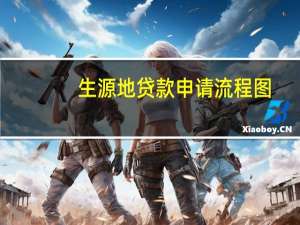 生源地贷款申请流程图（生源地贷款申请流程是什么）