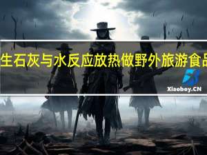 生石灰与水反应放热做野外旅游食品什么（生石灰与水反应放热）