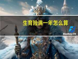 生育险满一年怎么算