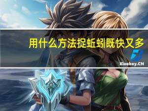 用什么方法捉蚯蚓既快又多