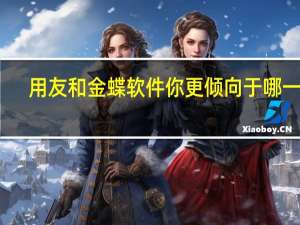 用友和金蝶软件你更倾向于哪一款（金蝶和用友软件哪个好）