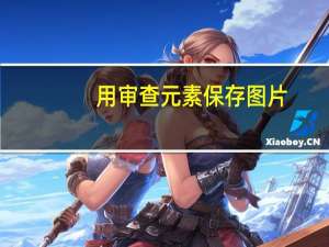 用审查元素保存图片（审查元素怎么提取原图）