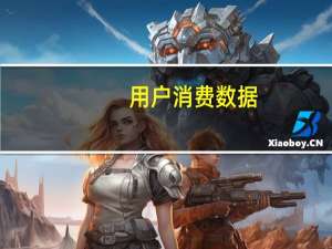 用户消费数据（消费者数据分析网站）