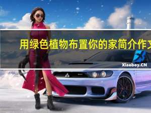 用绿色植物布置你的家简介作文（用绿色植物布置你的家简介）