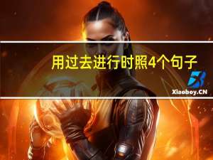 用过去进行时照4个句子，一般疑问句，特殊疑问句，和，肯定句和否定句