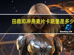 田趣 即冲燕麦片卡路里是多少