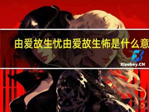 由爱故生忧由爱故生怖是什么意思