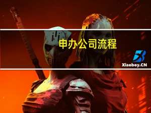 申办公司流程