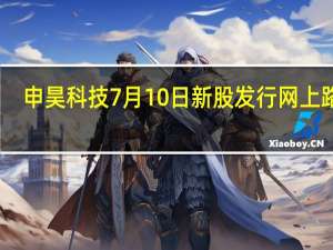 申昊科技7月10日新股发行网上路演