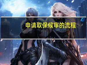 申请取保候审的流程