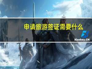 申请旅游签证需要什么(申请旅游签证需要什么条件)