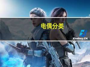 电偶分类（电偶序简介）