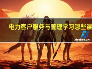 电力客户服务与管理学习哪些课程