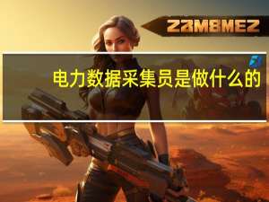 电力数据采集员是做什么的