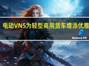 电动VN5为轻型商用货车增添优雅气息