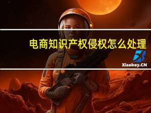 电商知识产权侵权怎么处理