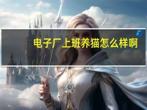 电子厂上班养猫怎么样啊