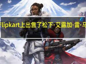 电子商务网站Flipkart上出售了松下·艾露加·雷·马克斯和艾露加·雷·X