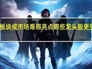 电子板块成市场难得亮点 哪些龙头股更受资金青睐