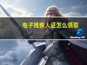 电子残疾人证怎么领取