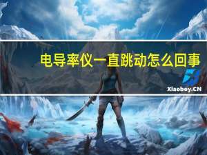 电导率仪一直跳动怎么回事