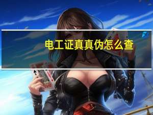 电工证真真伪怎么查