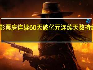 电影票房连续60天破亿元 连续天数持续创新高
