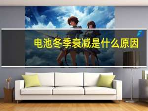 电池冬季衰减是什么原因