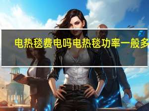 电热毯费电吗电热毯功率一般多大