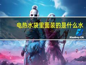 电热水袋里面装的是什么水