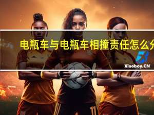 电瓶车与电瓶车相撞责任怎么分