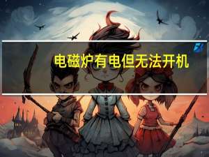 电磁炉有电但无法开机