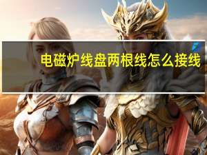 电磁炉线盘两根线怎么接线