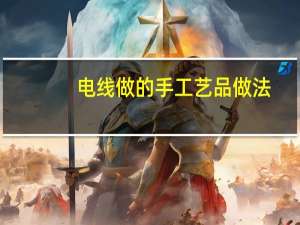 电线做的手工艺品做法