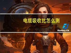电缆吸收比怎么测
