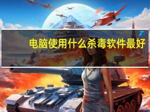 电脑使用什么杀毒软件最好（用什么杀毒软件最好）