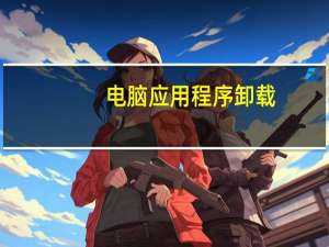 电脑应用程序卸载