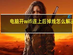 电脑开wifi连上后掉线怎么解决（电脑开wifi）