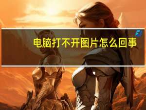 电脑打不开图片怎么回事（电脑打不开图片）