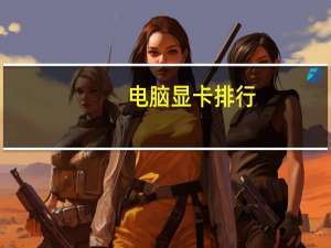 电脑显卡排行（电脑显卡）