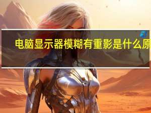 电脑显示器模糊有重影是什么原因（电脑显示器模糊）
