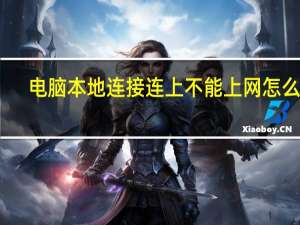 电脑本地连接连上不能上网怎么办