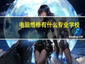 电脑维修有什么专业学校
